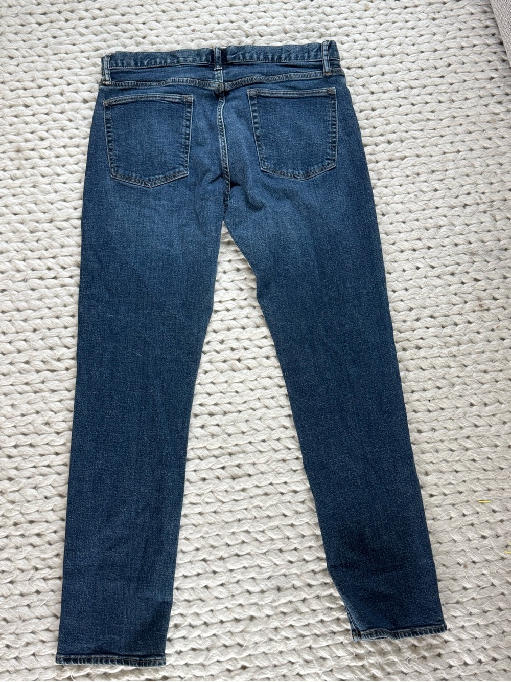 GAP men’s Dark Blue Denim Slim Jeans - Picture 5 of 7